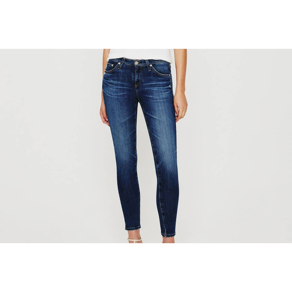 Ag Adriano Goldschmied Denim - AG Adriano Goldschmied Size 30 The Legging Ankle Super Skinny Dark Wash Jeans